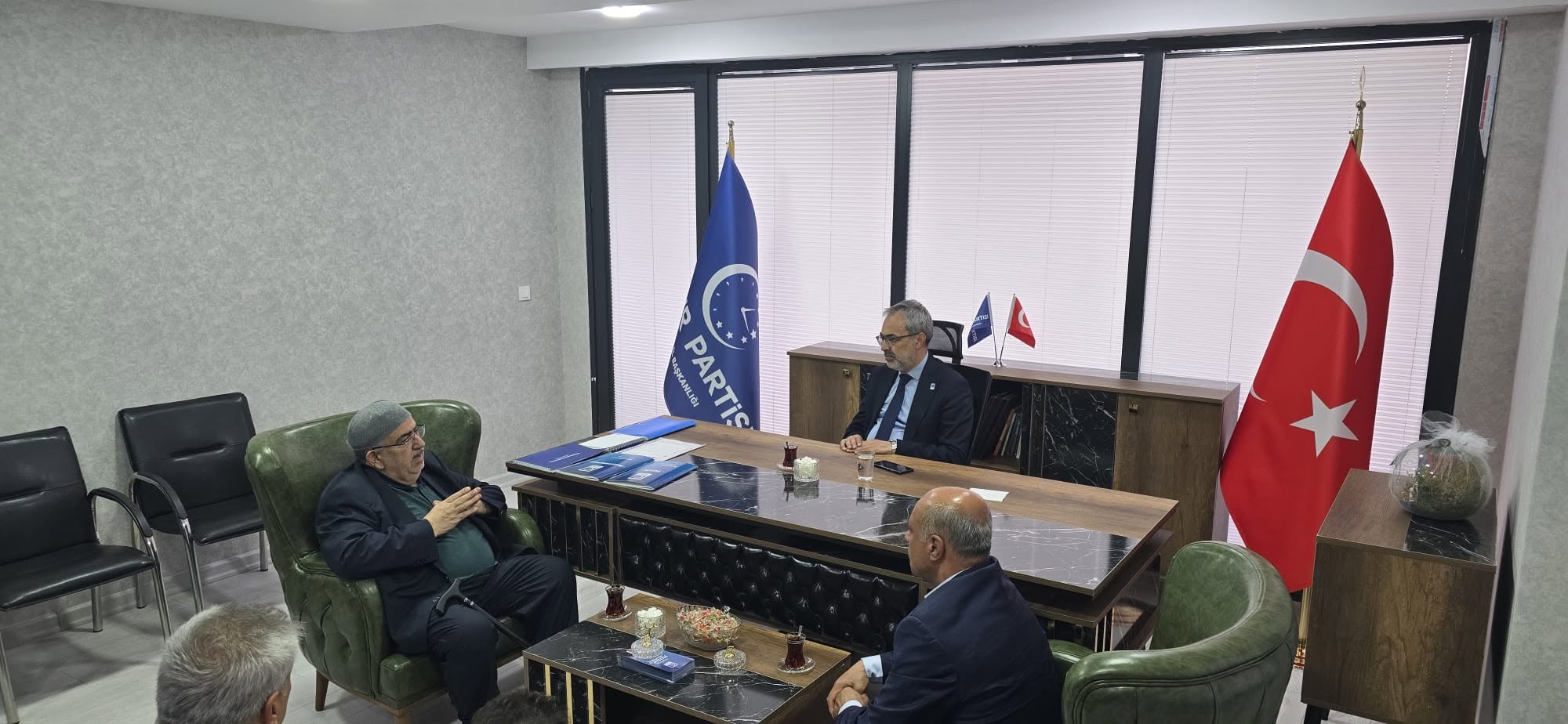 Seyyid Ali Fırat, Genel Başkanımız Zafer Emanetoğlu'nu Ziyaret Etti