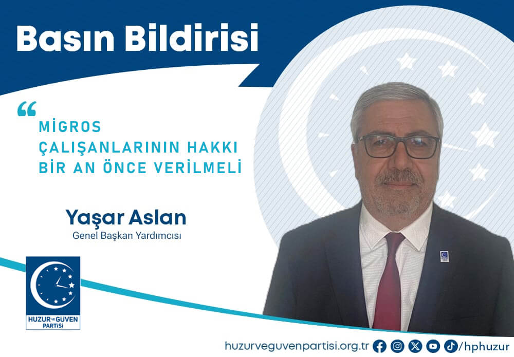 Migros Çalışanlarının  Hakkı Bir An Önce Verilmeli