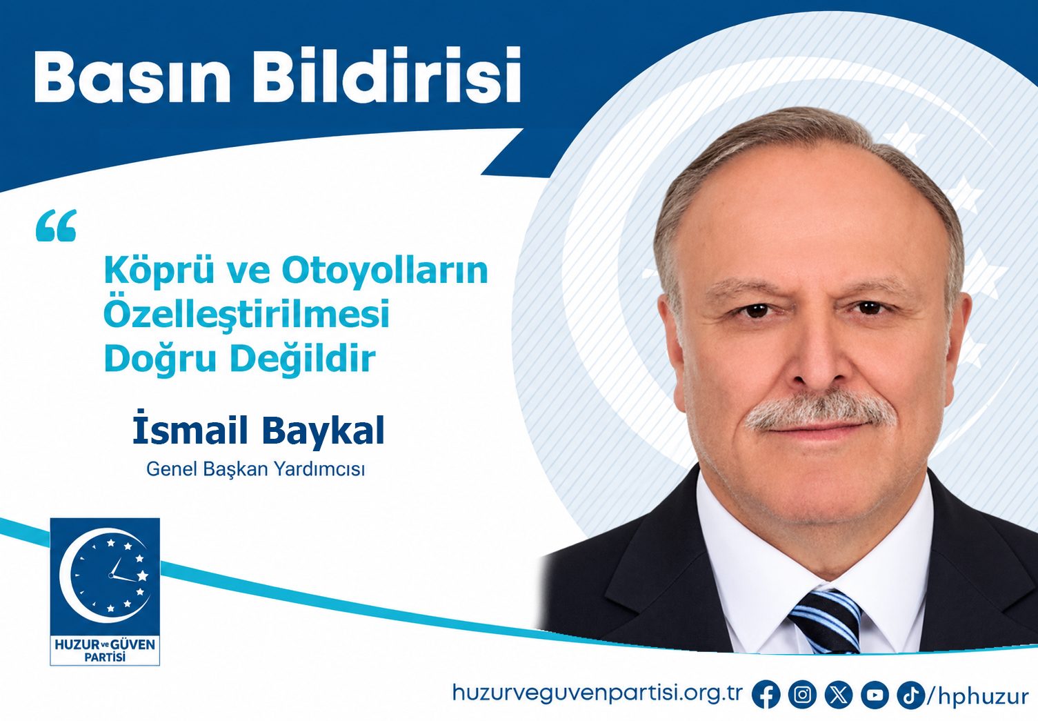 Köprü ve Otoyolların Özelleştirilmesi Doğru Değildir