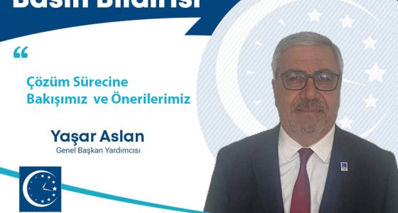 Çözüm Sürecine Bakışımız ve Önerilerimiz